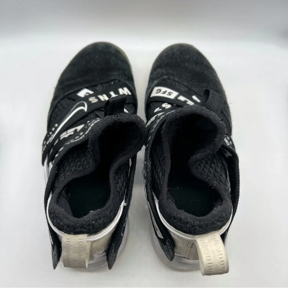 Nike Lebron Soldier 12 Witness Black & White Sneakers